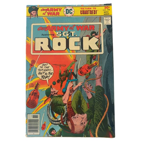 Our Army at War #298 (1976) – Sgt. Rock Leads Easy Company in “Return to Chartres!