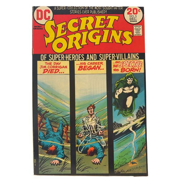 Secret Origins #5 (1973) – The Birth of The Spectre!