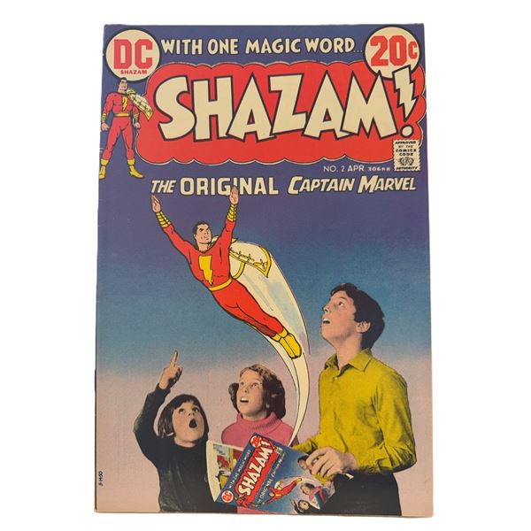 Shazam! #2 (April 1973) – The Original Captain Marvel Soars Again!
