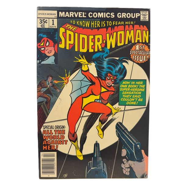 Spider-Woman #1 (Marvel Comics, 1978) – First Spectacular Issue & Origin Story!