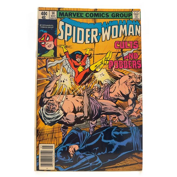 Spider-Woman #14 (Marvel Comics, 1979) – Bronze Age Classic “Cults and Robbers[x=#