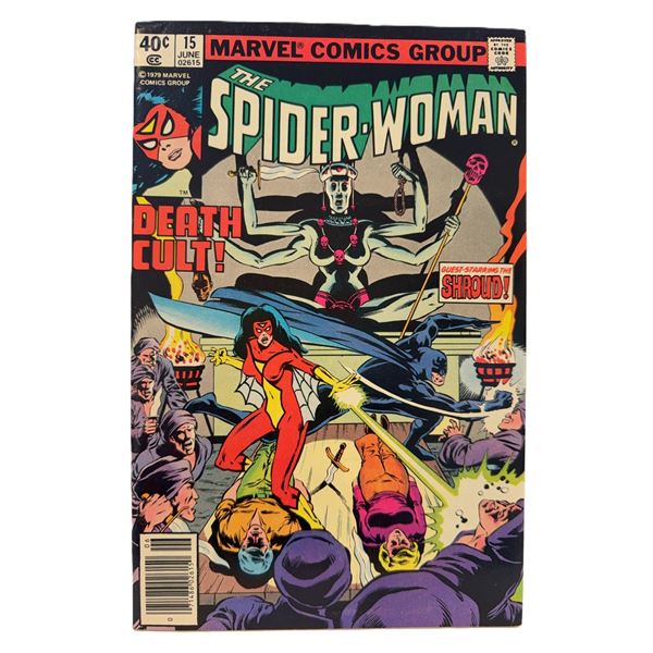 Spider-Woman #15 (Marvel Comics, 1979) – Bronze Age Classic “Death Cult!”
