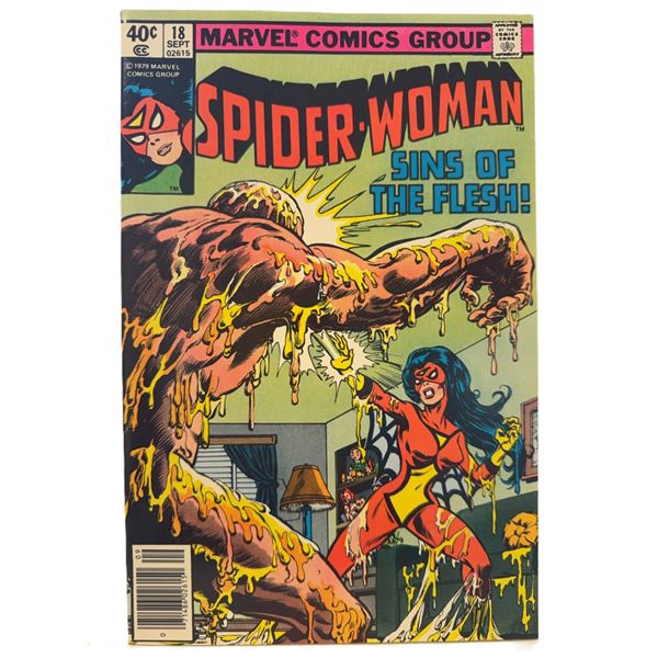 Spider-Woman #18 (1979) – “Sins of the Flesh!” Bronze Age Marvel Classic