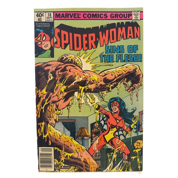 Spider-Woman #18 (1979) – “Sins of the Flesh!” Bronze Age Marvel Key Issu