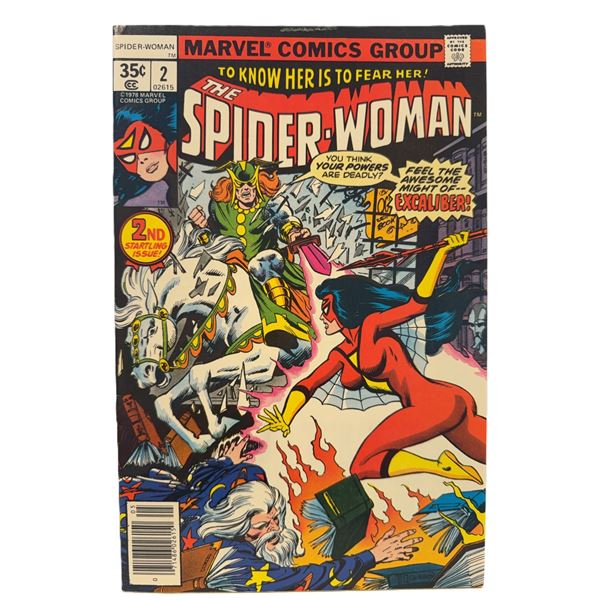 Spider-Woman #2 (Marvel Comics, 1978) – Second Startling Issue! Bronze Age Marvel Classic