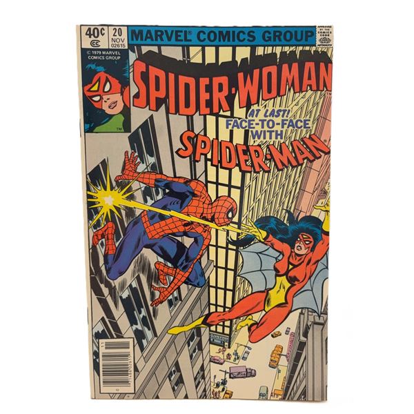 Spider-Woman #20 (1979) – Iconic Face-Off with Spider-Man! Bronze Age Marvel Key Issue