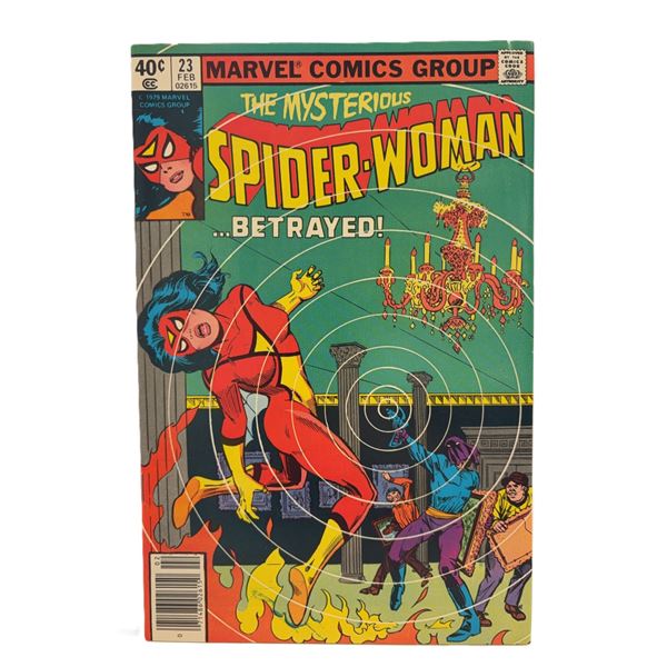 Spider-Woman #23 (1980) – “Betrayed!” Classic Bronze Age Marvel Suspense 