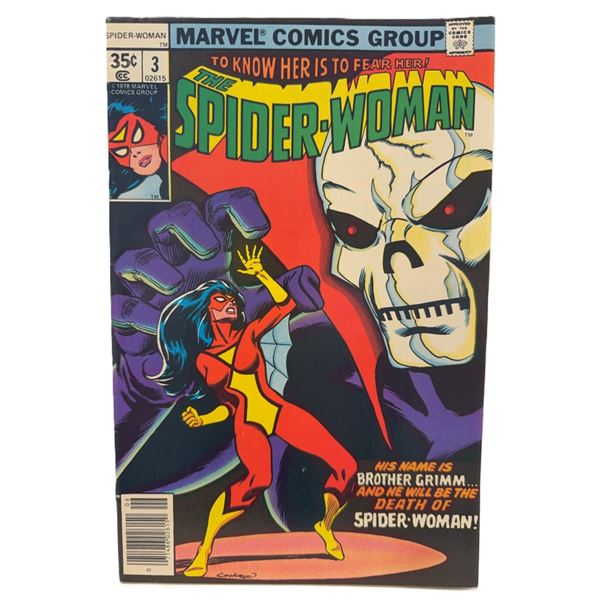 Spider-Woman #3 (Marvel Comics, 1978) – Bronze Age Battle with Brother Grimm!