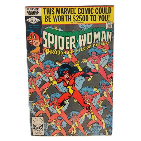 Spider-Woman #30 (1980) – “Through the Eyes of the Fly!” Bronze Age Marve