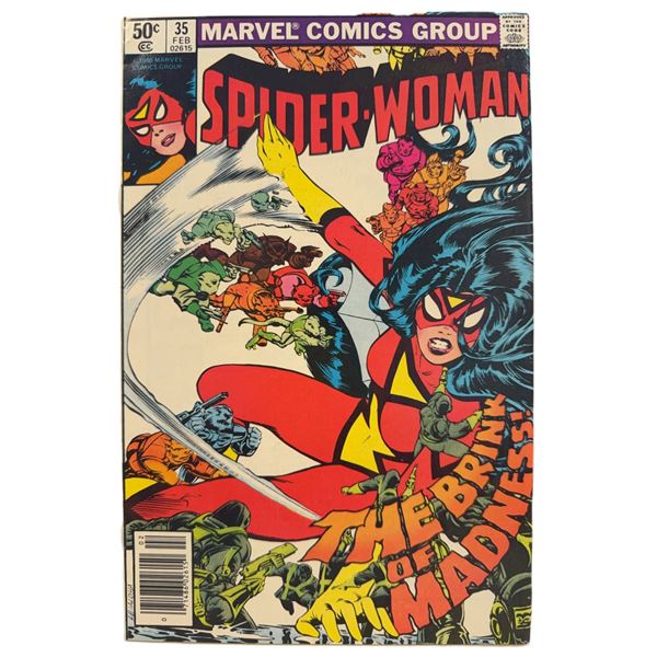 Spider-Woman #35 (1980) – “The Brink of Madness!” Bronze Age Marvel Class