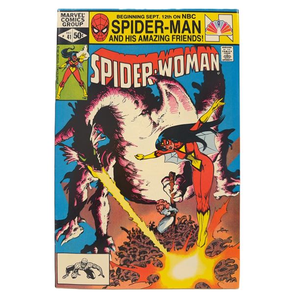 Spider-Woman #41 (December 1981) – Marvel Bronze Age Classic Featuring a Monstrous Showdown