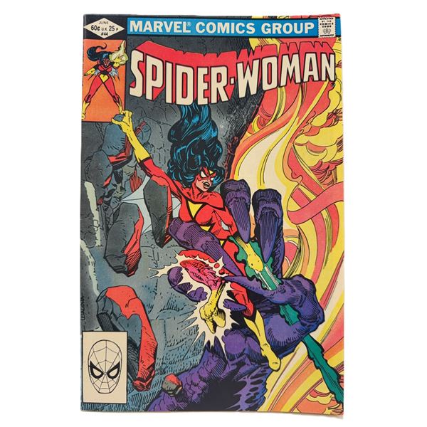 Spider-Woman #44 (June 1982) – Marvel Bronze Age Classic Featuring The Enforcer’s 