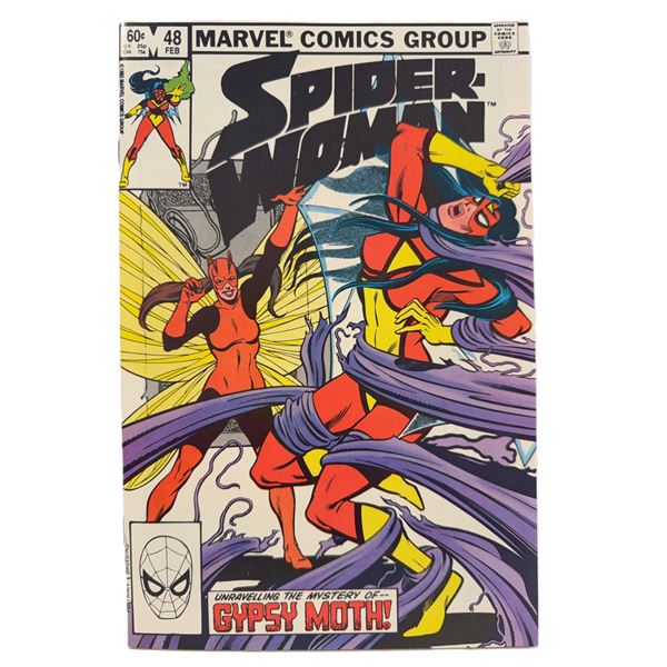 Spider-Woman #48 (February 1983) – Marvel Bronze Age Classic Featuring Gypsy Moth!