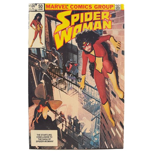 Spider-Woman #50 (June 1983) – Marvel Bronze Age Key Issue: Final Chapter of Spider-Woman[x