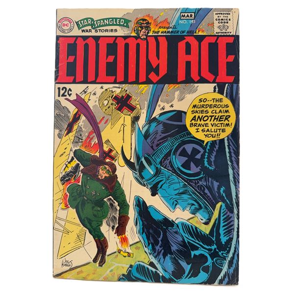 Star Spangled War Stories #143 (1969) – Enemy Ace Faces the Hammer of Hell!