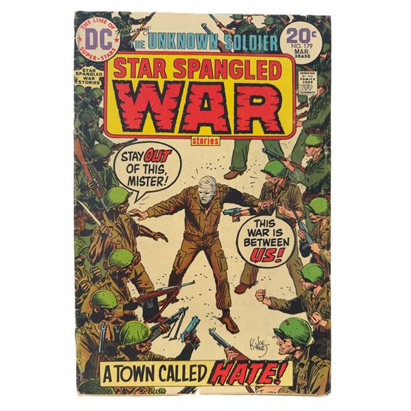Star Spangled War Stories #179 (1974) – The Unknown Soldier in “A Town Called Hate