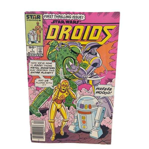Star Wars: Droids #1 (1986 Marvel/Star Comics) – Canadian Newsstand Price Variant
