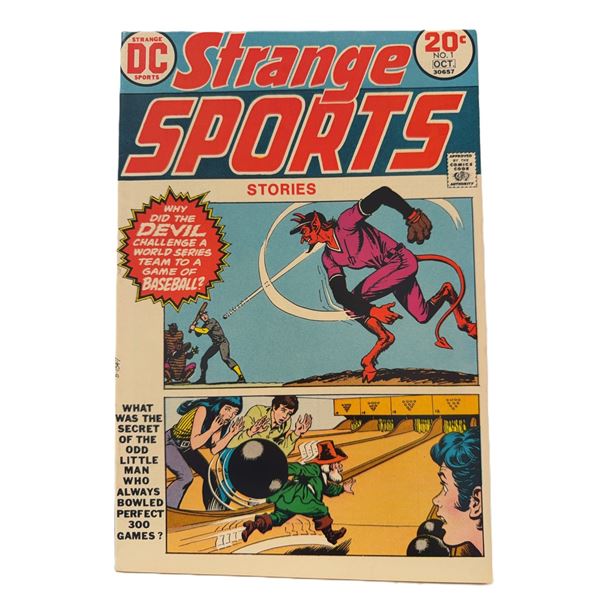 Strange Sports Stories #1 (1973) – The Devil Takes the Field!