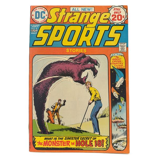Strange Sports Stories #4 (1974) – The Monster in Hole 18!