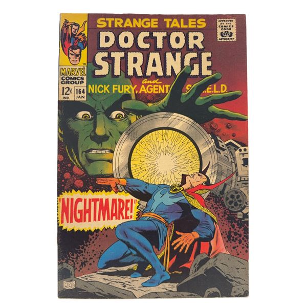Strange Tales #164 (1967) – Doctor Strange Faces “Nightmare!” Silver Age 