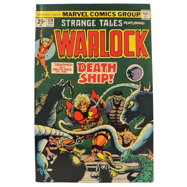 Strange Tales #179 (1975) – Warlock in “Death Ship!” Bronze Age Marvel Cl