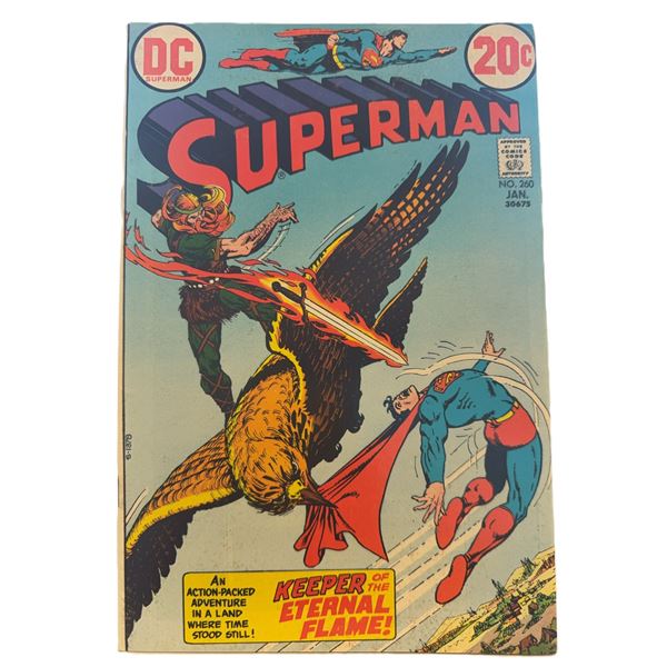 Superman #260 (1973) – “Keeper of the Eternal Flame!” Bronze Age Adventur