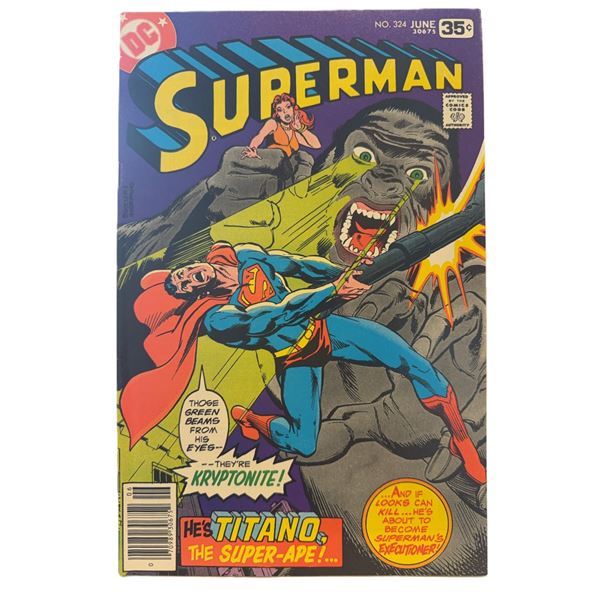 Superman #324 (June 1978) – The Return of Titano the Super-Ape!