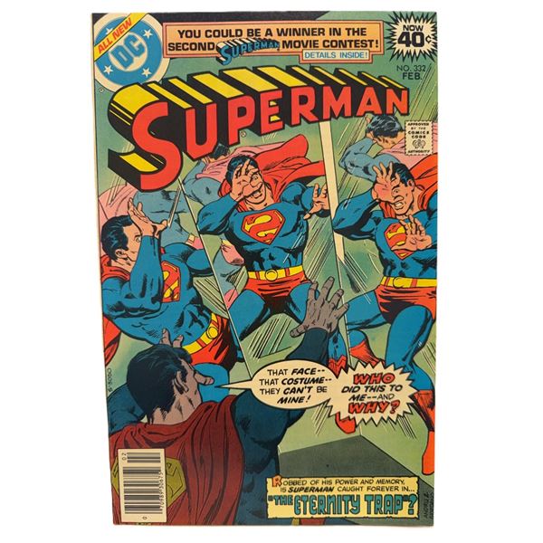 Superman #332 (Feb 1979) – Bronze Age Classic “The Eternity Trap”