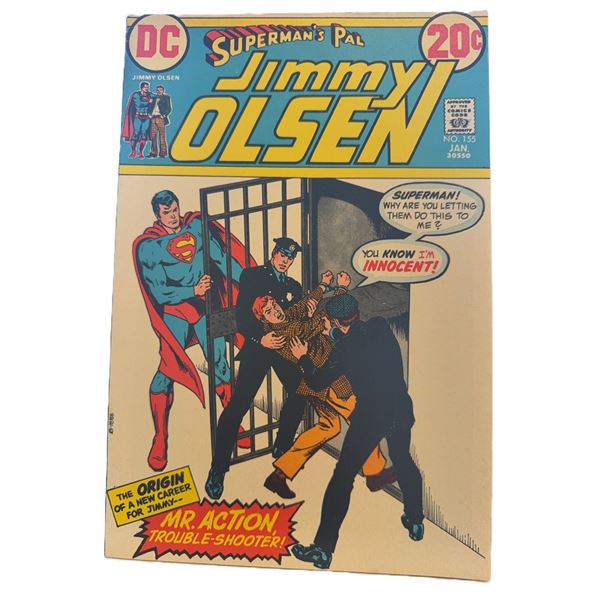 Superman’s Pal Jimmy Olsen #155 (DC Comics, 1973) – The Origin of Mr. Action!