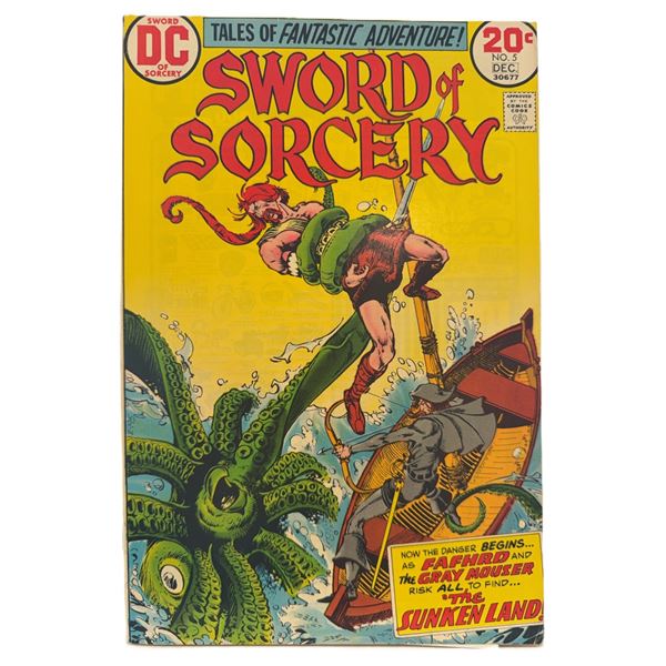 Sword of Sorcery #5 (DC Comics, 1973) – Fafhrd and the Gray Mouser Face the Sunken Land!