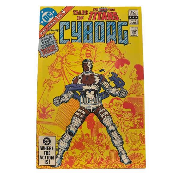 Tales of the New Teen Titans #1 (DC Comics, 1982) – The Origin of Cyborg Revealed!