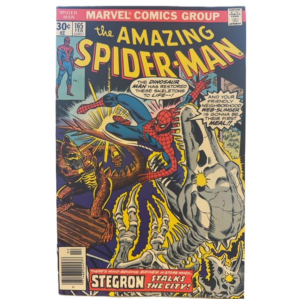 The Amazing Spider-Man #165 (1977) – Stegron Stalks the City in a Bronze Age Classic!