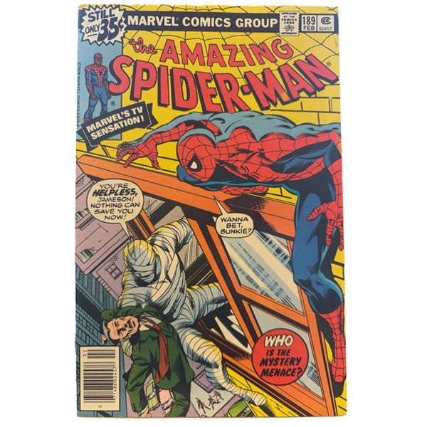 The Amazing Spider-Man #189 (1979) – Mystery Menace Strikes! Bronze Age Classic!