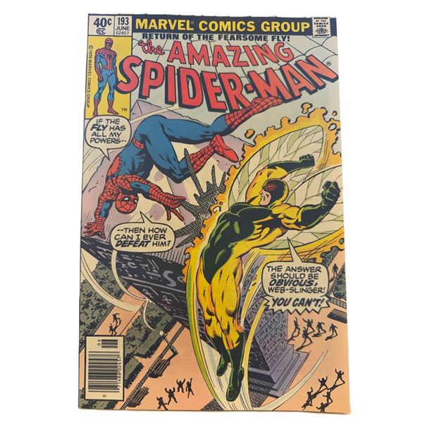 The Amazing Spider-Man #193 (1979) – Return of the Fearsome Fly! Bronze Age Showdown!