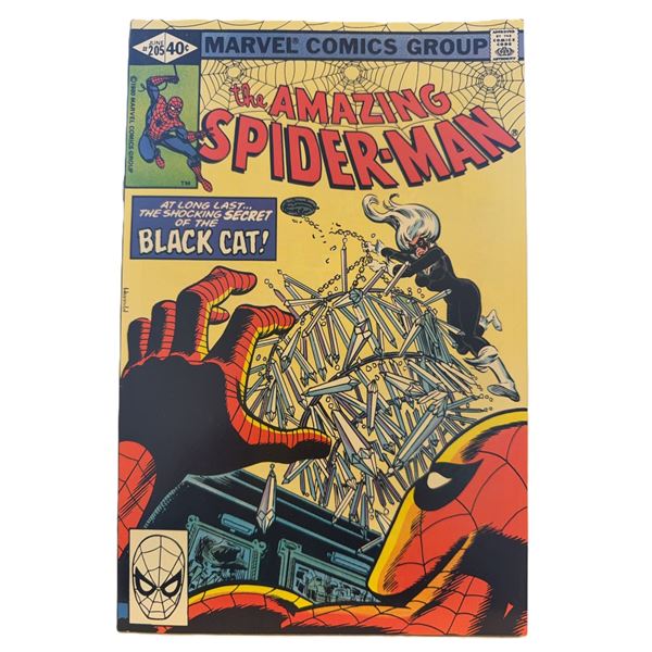 The Amazing Spider-Man #205 (Marvel, 1980) – The Shocking Secret of the Black Cat!