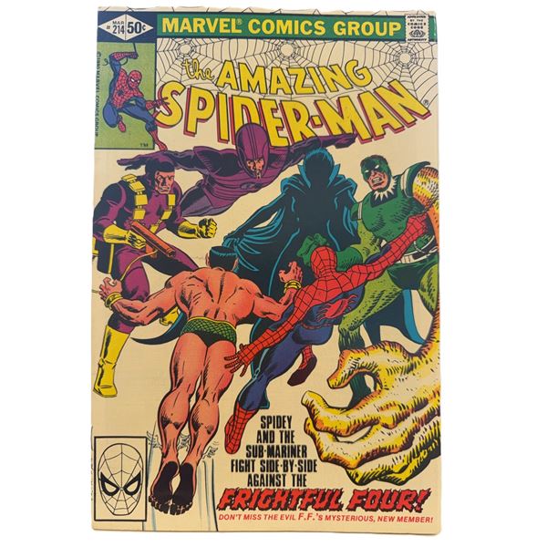 The Amazing Spider-Man #214 (Marvel, 1981) – Spidey & Sub-Mariner vs. The Frightful Four!