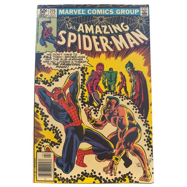 The Amazing Spider-Man #215 (Marvel, 1981) – Spidey & Sub-Mariner vs. The Frightful Four!