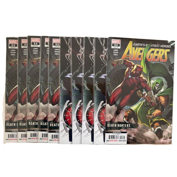 The Avengers #53 (2022) – “The Death Hunters Part Three” Featuring Black 