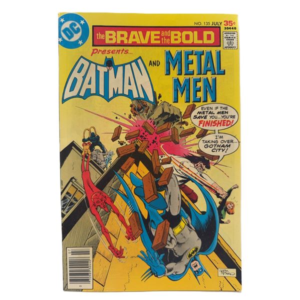 The Brave and the Bold #135 (1977) – Batman & Metal Men Team-Up! DC Bronze Age Classic