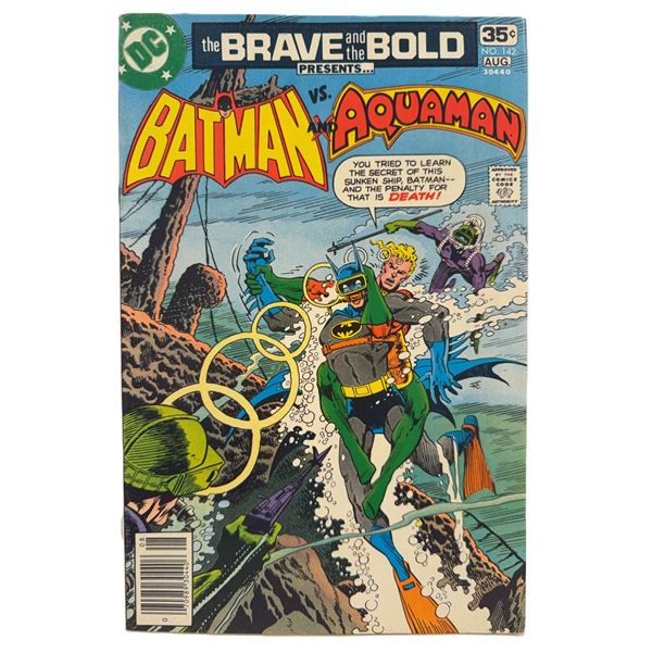 The Brave and the Bold #142 (1978) – Batman vs. Aquaman! Bronze Age DC Classic