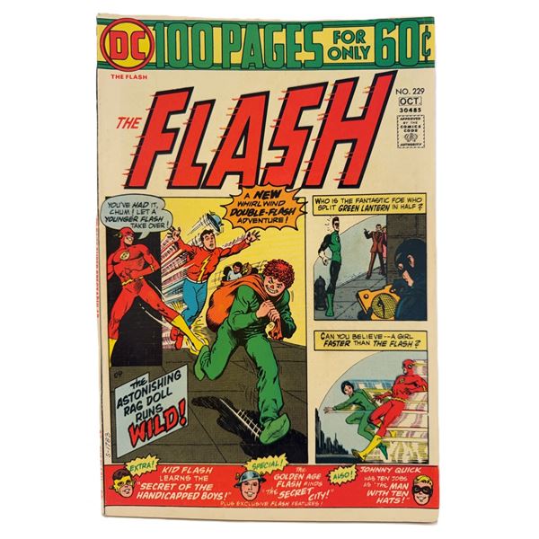 The Flash #229 (October 1974) – 100-Page Giant Bronze Age DC Classic!