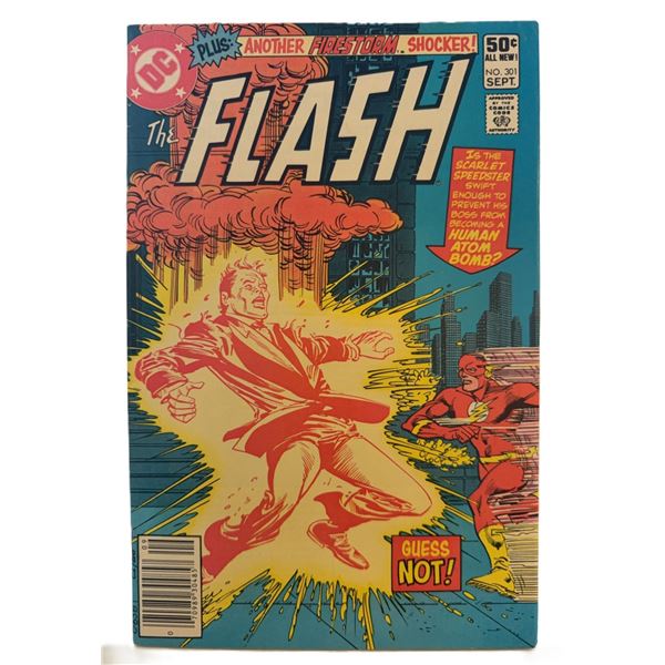 The Flash #301 (Sept 1981, DC Comics) – Bronze Age Classic Featuring Firestorm Shocker!