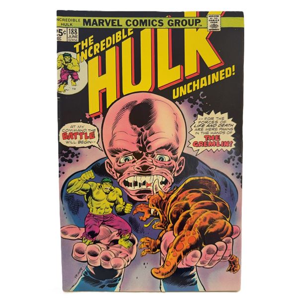 The Incredible Hulk #188 (Marvel, June 1975) – Hulk Unchained!