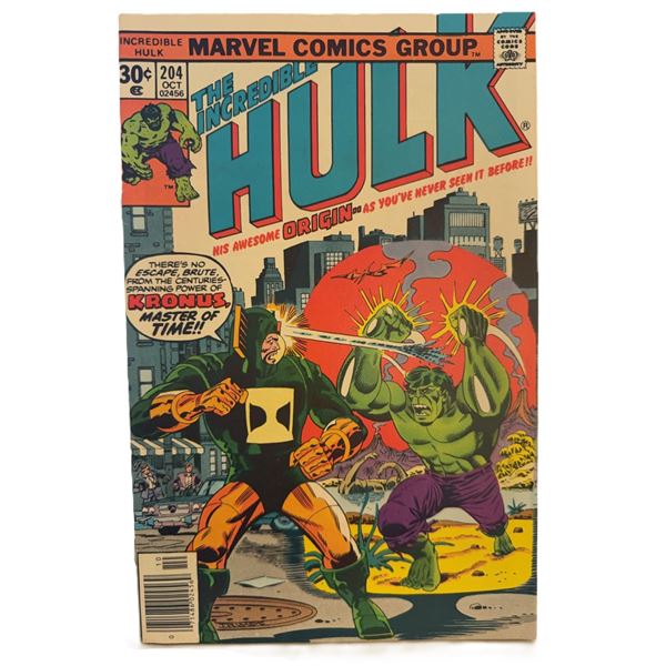 The Incredible Hulk #204 (Marvel, October 1976) – “His Awesome Origin… As