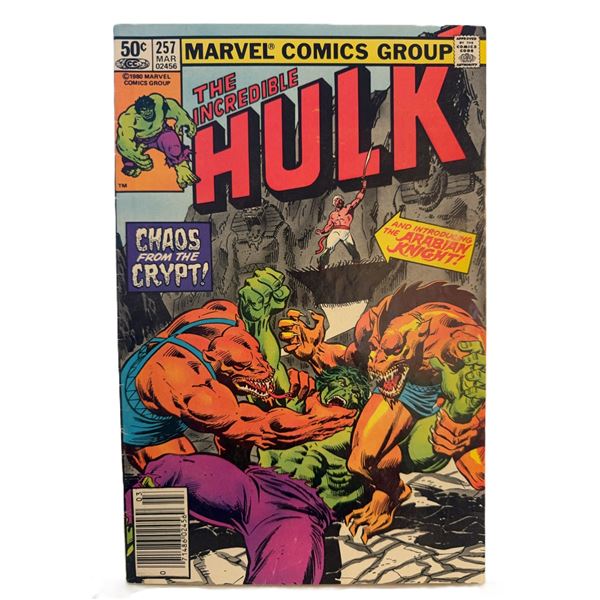 The Incredible Hulk #257 (1981) – Bronze Age Marvel Featuring the Arabian Knight!