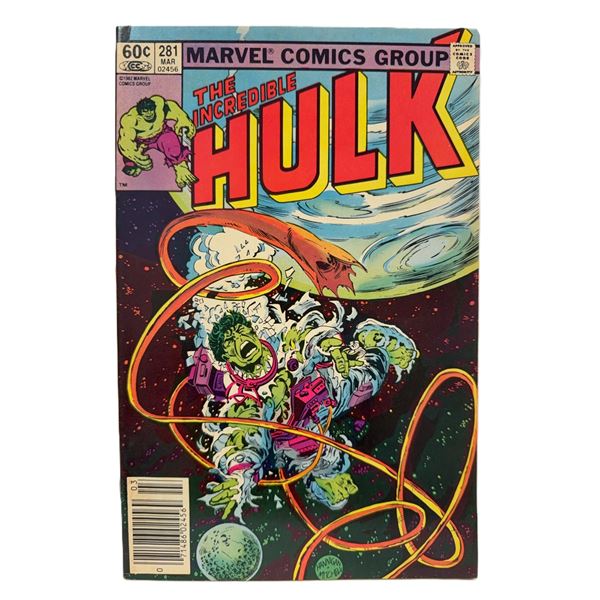 The Incredible Hulk #281 (1983) – Bronze Age Marvel “Hulk in Space!”