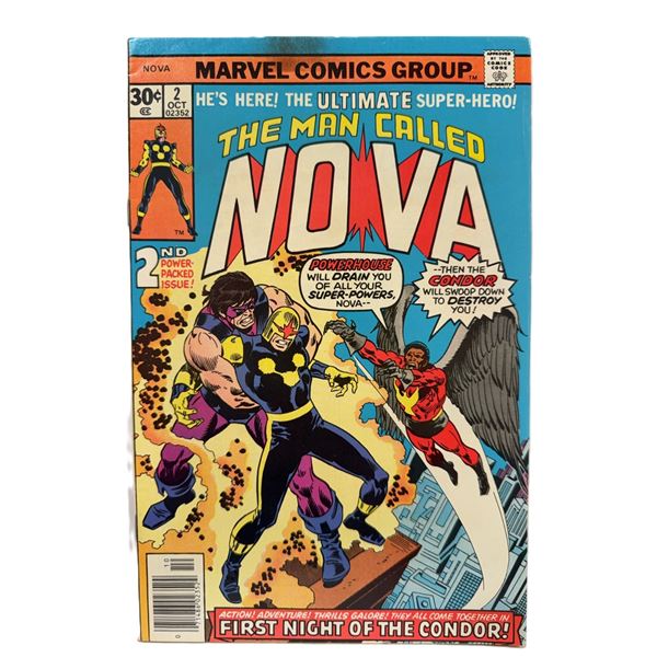 The Man Called Nova #2 (1976) – Bronze Age Marvel Classic Featuring Powerhouse & Condor!