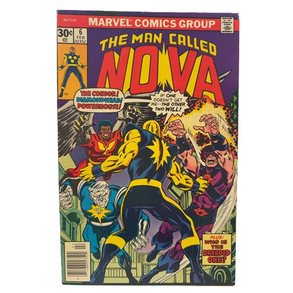 The Man Called Nova #6 (1977) – Bronze Age Marvel Classic Featuring Condor, Diamondhead & P
