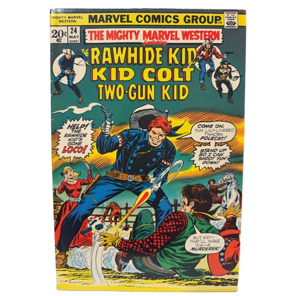 The Mighty Marvel Western #24 (1973) – Bronze Age Classic Featuring Rawhide Kid, Kid Colt &