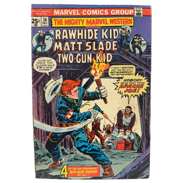 The Mighty Marvel Western #36 (1975) – Bronze Age Classic Featuring Rawhide Kid, Matt Slade